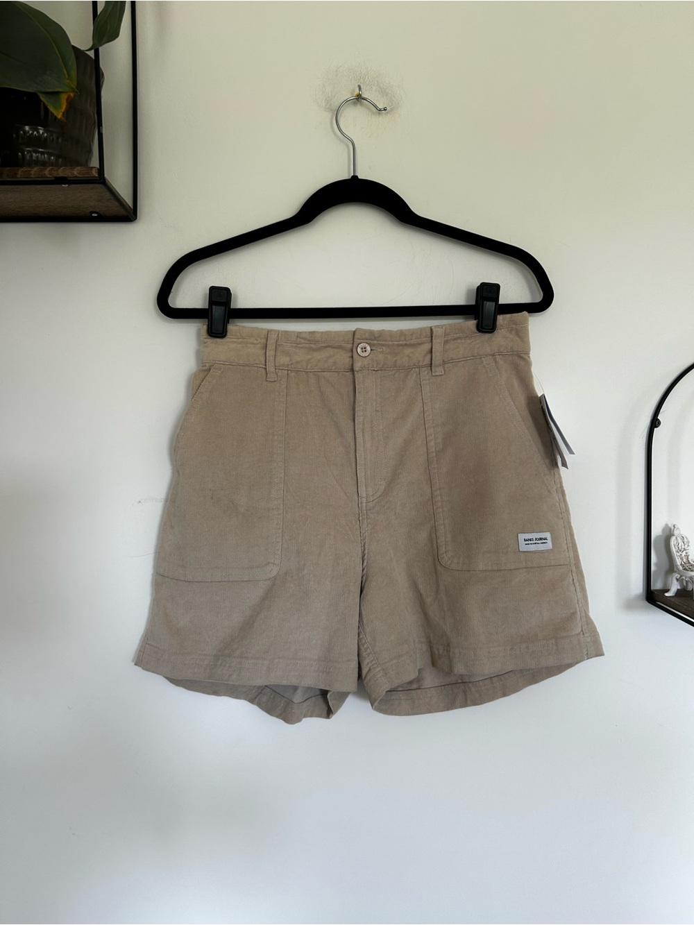 NWT Banks Journal‎ Big Bear Walkshorts Color Bone Women’s Size 8